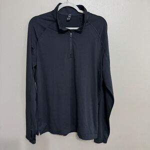 Rhone black men’s 1/4 zip lightweight pullover size medium